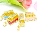 Guangzhou Factory Hot Sale Fancy Gold Car Charm Wholesale